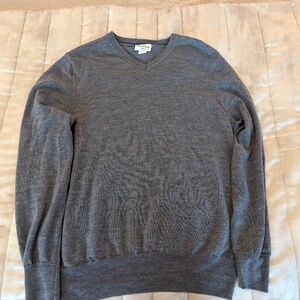 Spier & MacKay 100% Merino Wool V Neck Medium